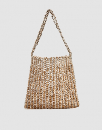Cantana Beaded Bag in Transparent