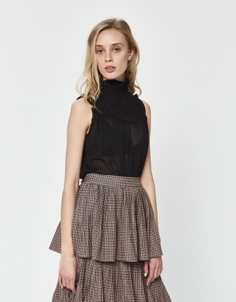 Floriane Smocked Tank