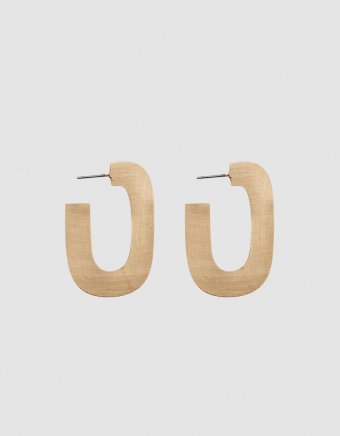 Vivian Rectangle Hoop Earrings