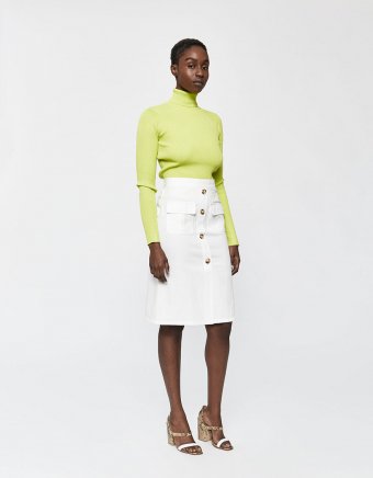 Felice Button Down Skirt