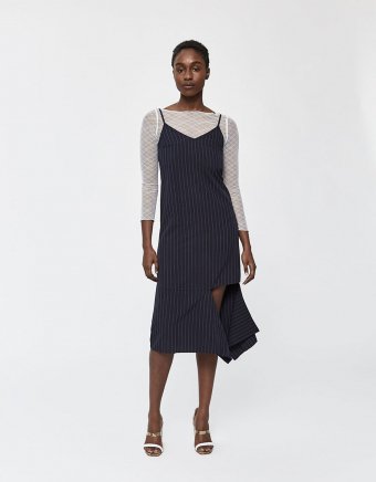Madison Pinstripe Dress
