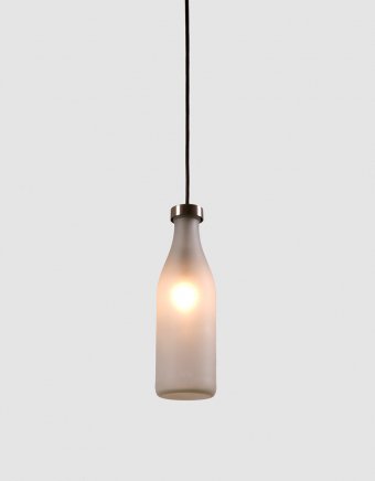 Single Milk Bottle Lamp