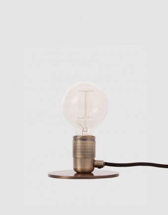 E27 Table Lamp in Bronze