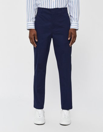 Dre Twill Pant in Midnight Navy