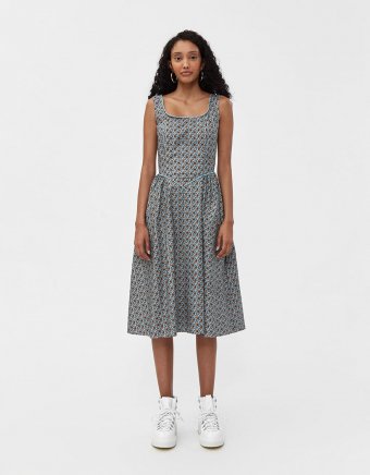 Dirndl Printed Dress