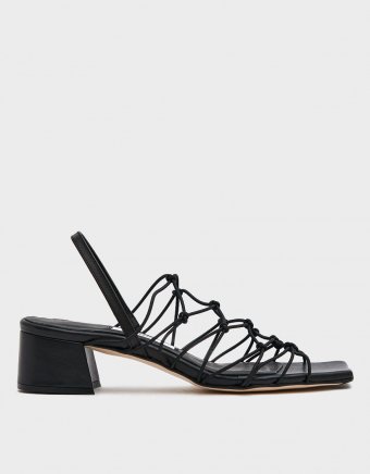 Frida Slingback Heel in Black