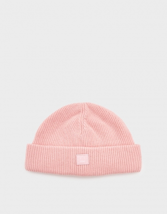 Kansy Knit Beanie in Blush Pink