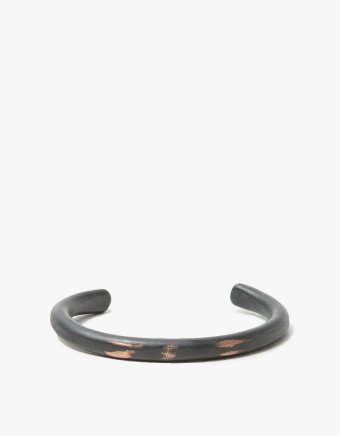Black Copper Bar Cuff